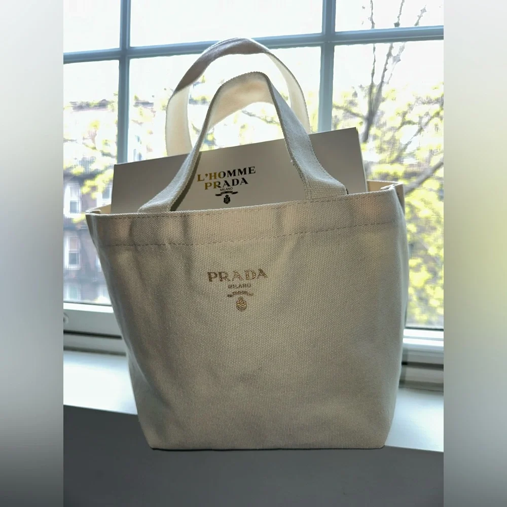 Prada | Bags | Prada Lhomme Leau Novelty Toilet Tote | Poshmark